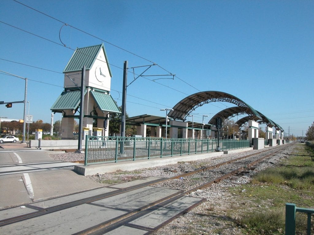 Garland TX Light Rail Station by David Willson 11-10-06